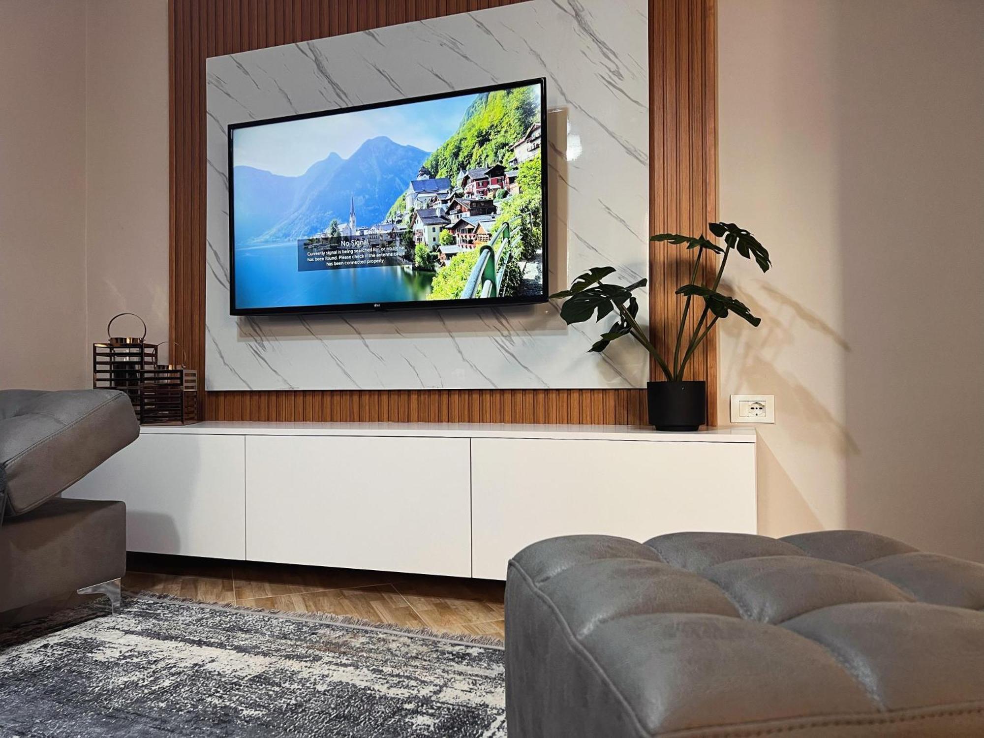 New Modern Tirana Apartment Ngoại thất bức ảnh